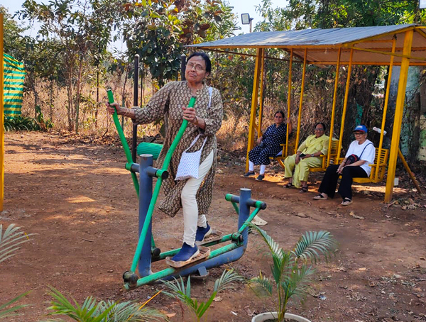 Gym machine for old and young people 